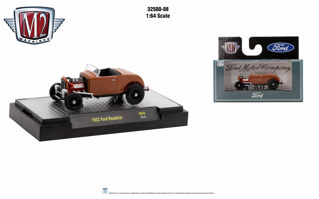 ミニカー M2 Machines 1932 Ford Roadster M2 Machines 1932 Ford Roadster